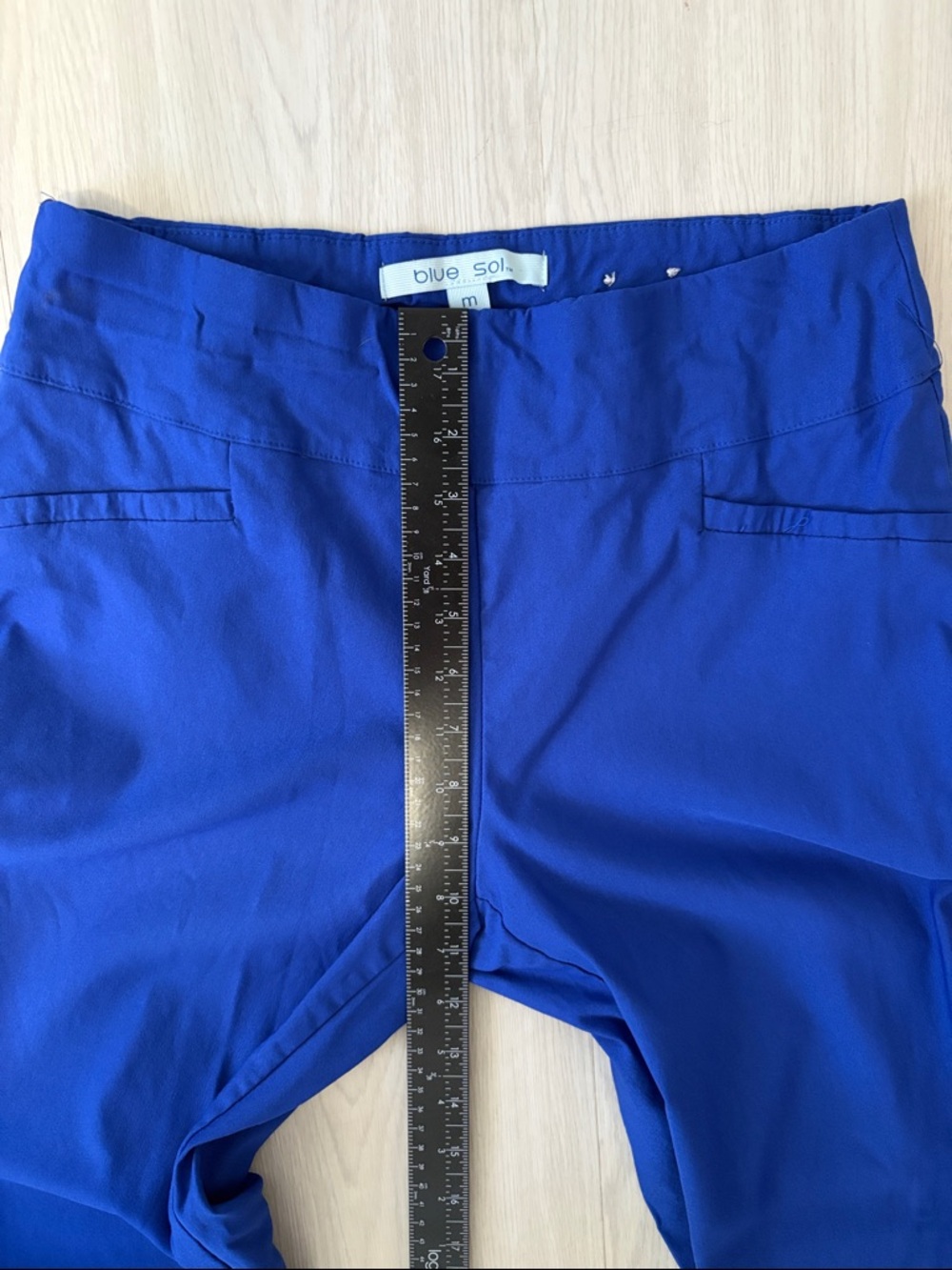 BLUE SOL  Blue Straight-Leg Pants - Picture 3 of 7